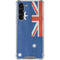 Australia Flag Distressed Galaxy S24 FE Clear Case